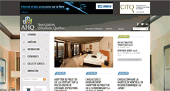 Desktop Screenshot of hotelleriequebec.com